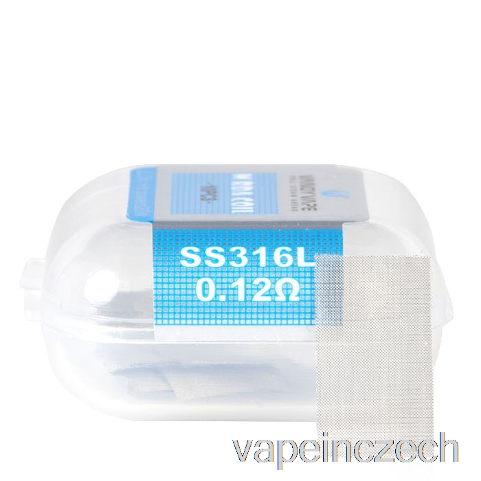 Vandy Vape M Mesh Sheet Coils (10 Listů) M V2 Rda Coil - 0,12ohm Ss316l (10pc) Vape Bez Nikotinu